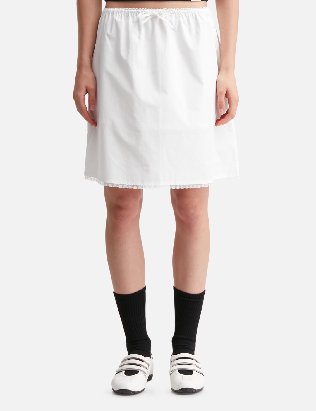 Glowny グロウニー 【本物保証】 スカート ストリート系 レディース G Classic Lace-Up Midi Skirt