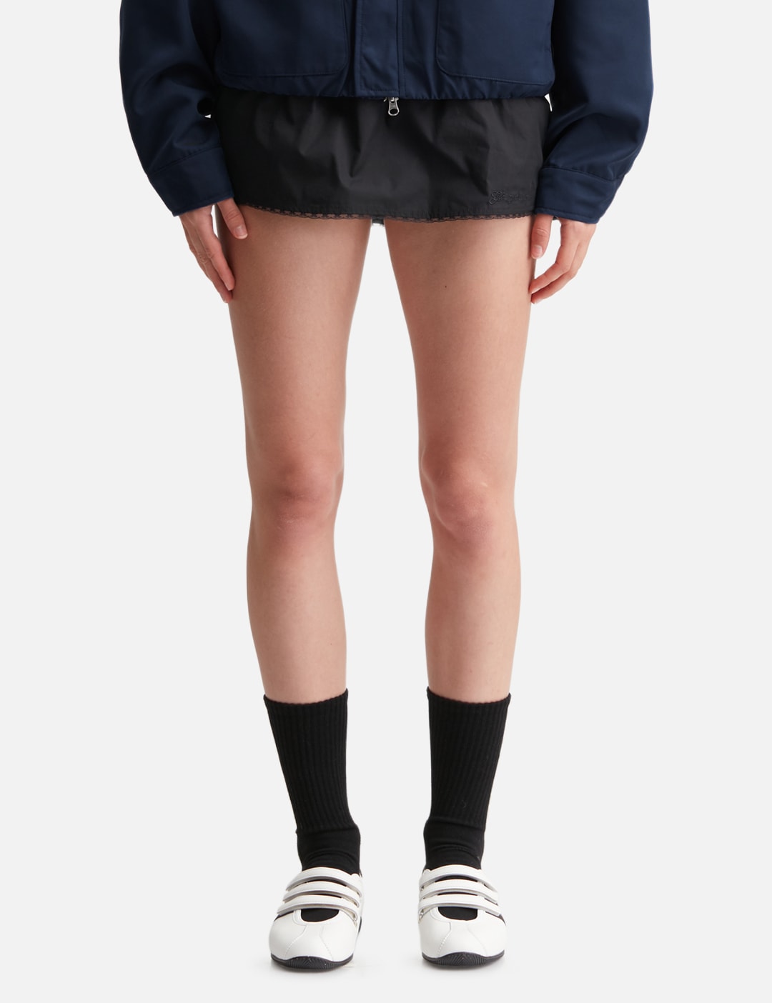 Glowny グロウニー 【本物保証】 スカート ストリート系 レディース G Classic Lace-Up Mini Skirt