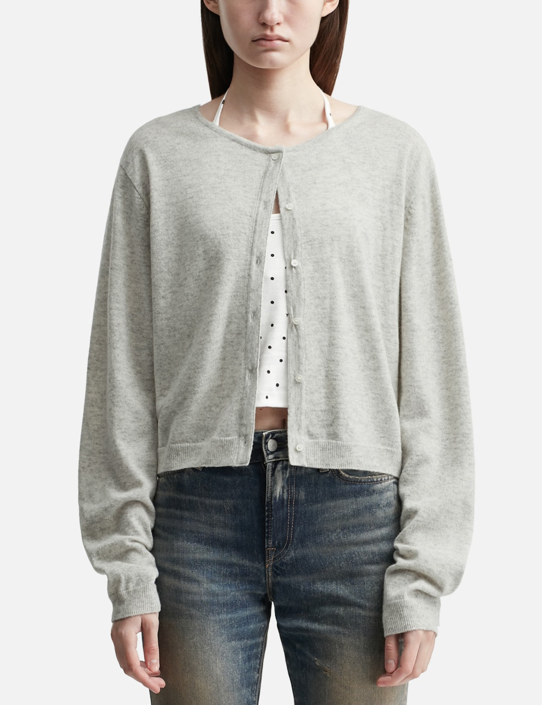 Glowny グロウニー 【本物保証】 カーディガン ストリート系 レディース G Classic Loose Fit Cardigan