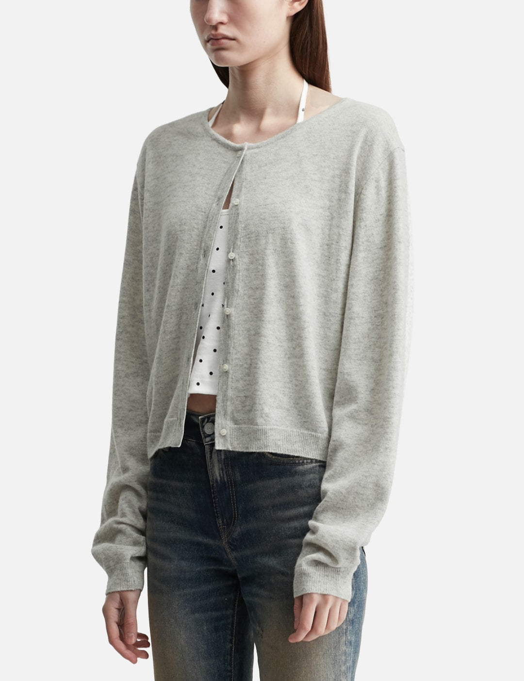Glowny グロウニー 【本物保証】 カーディガン ストリート系 レディース G Classic Loose Fit Cardigan