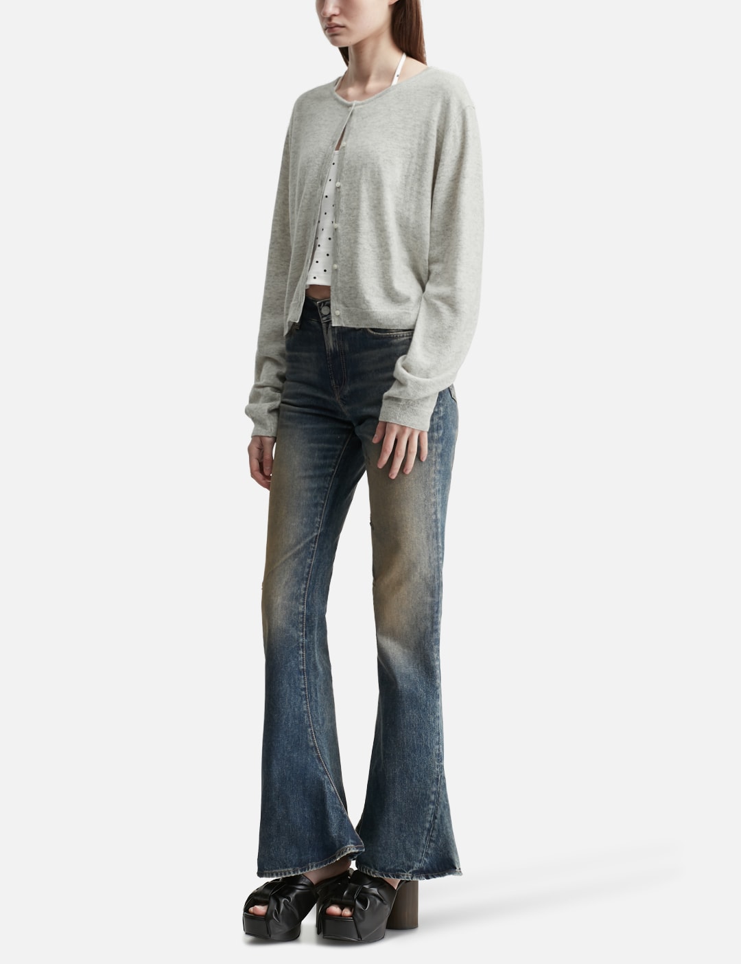 Glowny グロウニー 【本物保証】 カーディガン ストリート系 レディース G Classic Loose Fit Cardigan