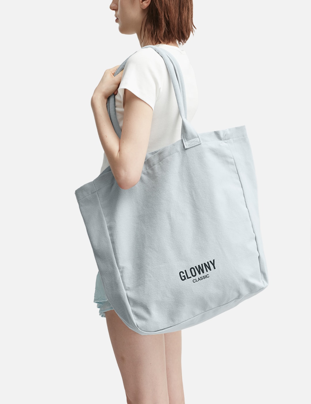 Glowny グロウニー 【本物保証】 バッグ ストリート系 レディース G Cotton Tote Bag
