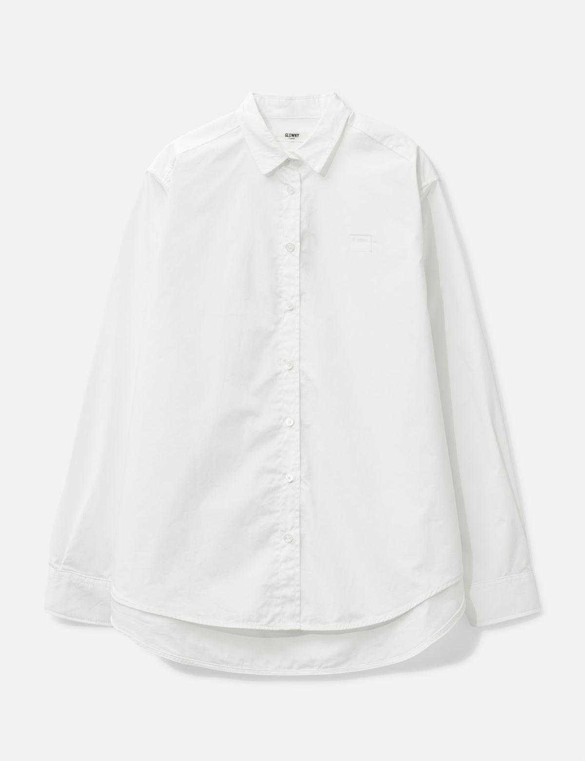 Glowny グロウニー 【本物保証】 シャツ ストリート系 レディース G Classic Embroidered Button-Up Shirt