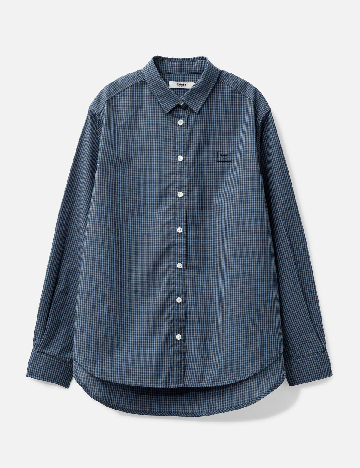 Glowny グロウニー 【本物保証】 シャツ ストリート系 レディース G Classic Embroidered Button-Up Shirt