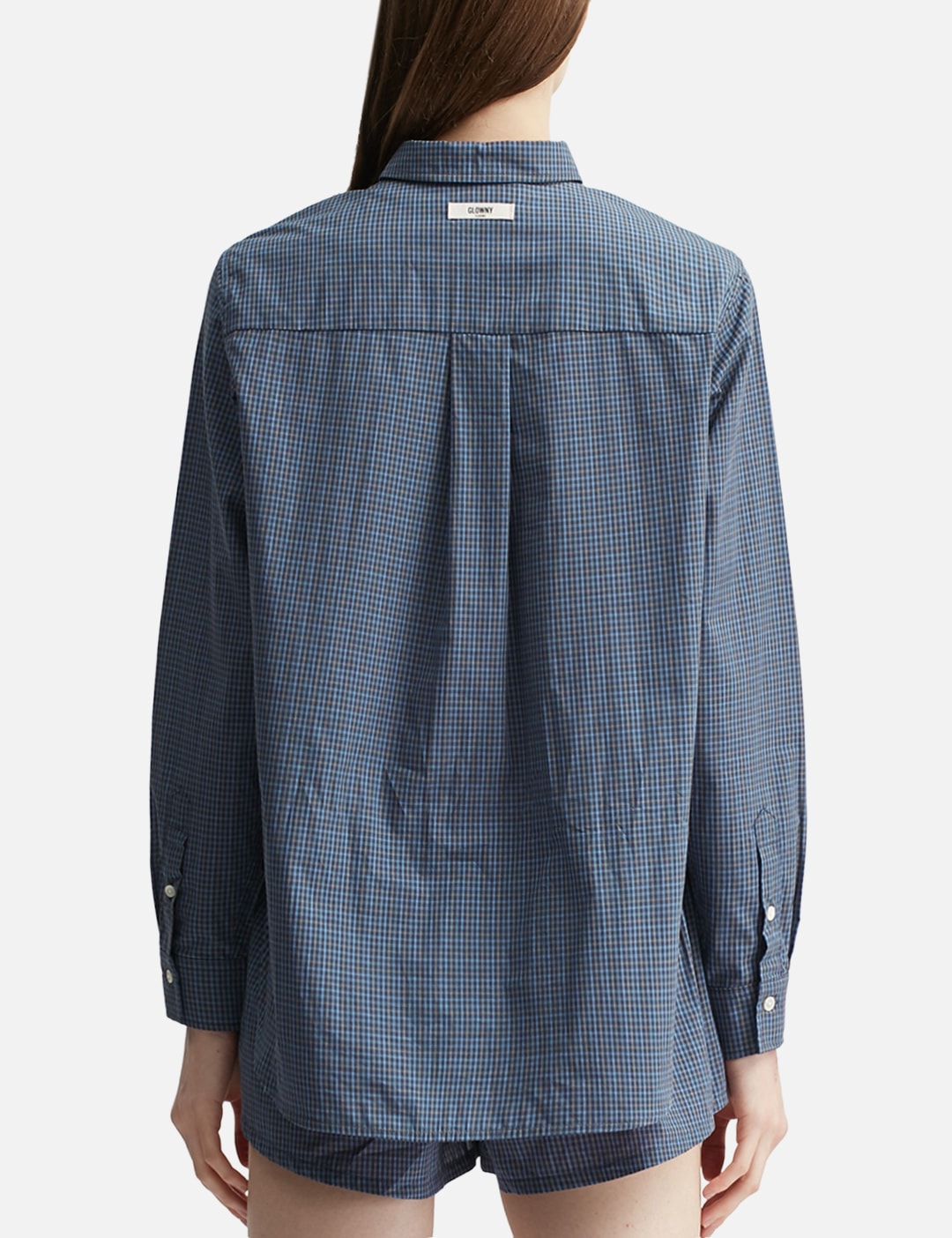 Glowny グロウニー 【本物保証】 シャツ ストリート系 レディース G Classic Embroidered Button-Up Shirt