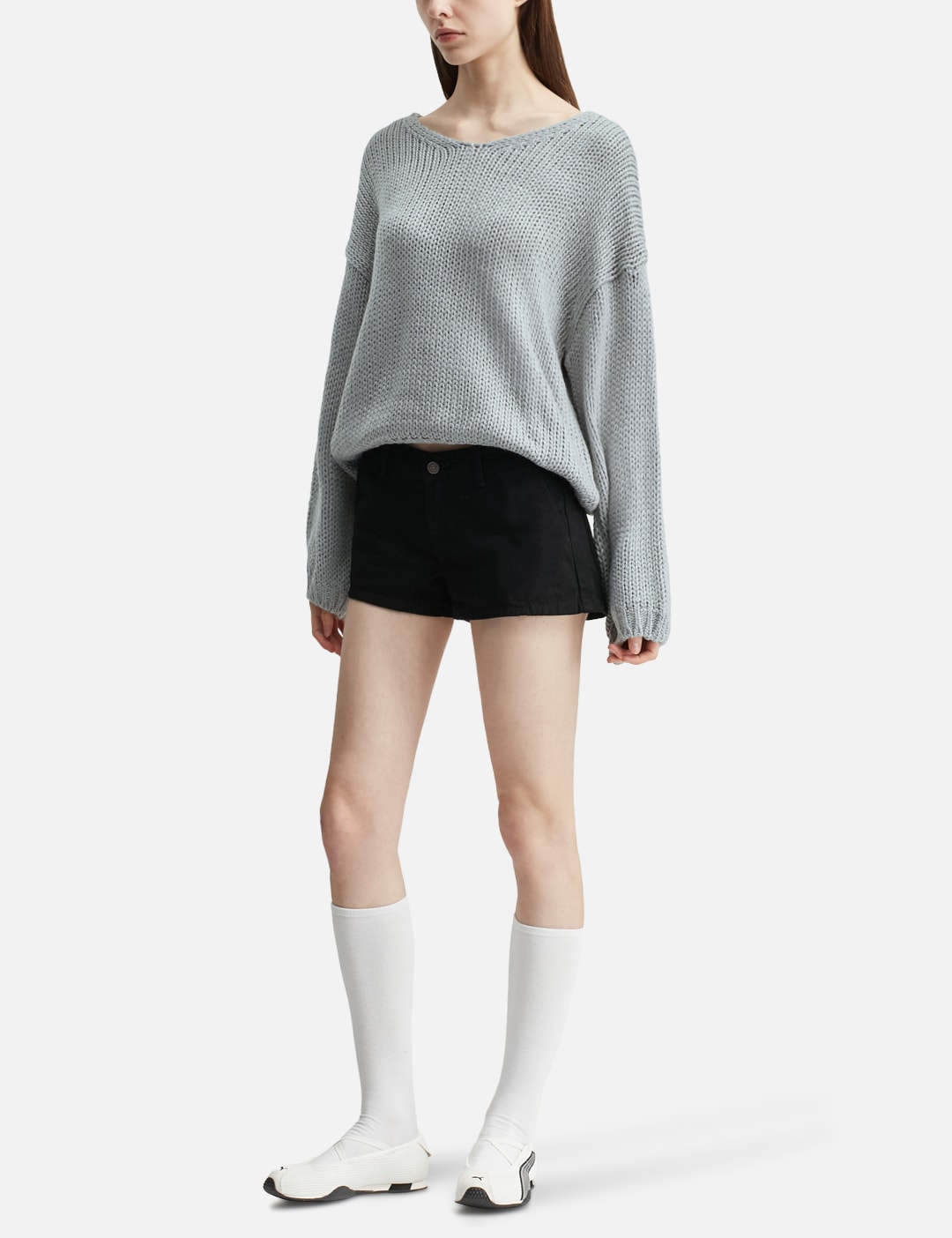 Glowny グロウニー 【本物保証】 ニット ストリート系 レディース G Cozy Over Knit Top