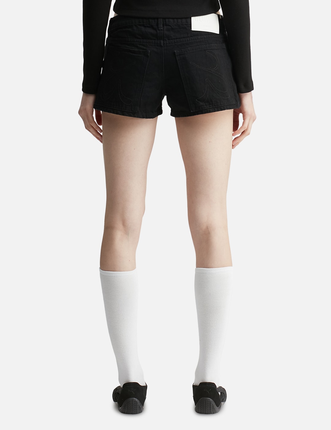 Glowny グロウニー 【本物保証】 ショートパンツ ストリート系 レディース The Rachel Denim Shorts