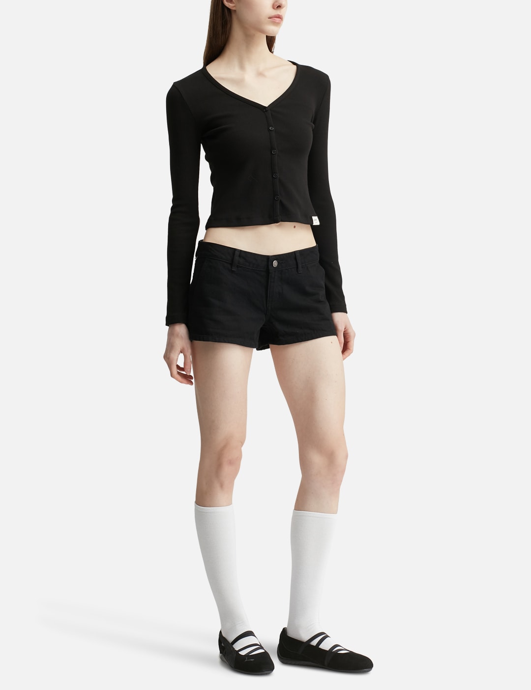 Glowny グロウニー 【本物保証】 ショートパンツ ストリート系 レディース The Rachel Denim Shorts