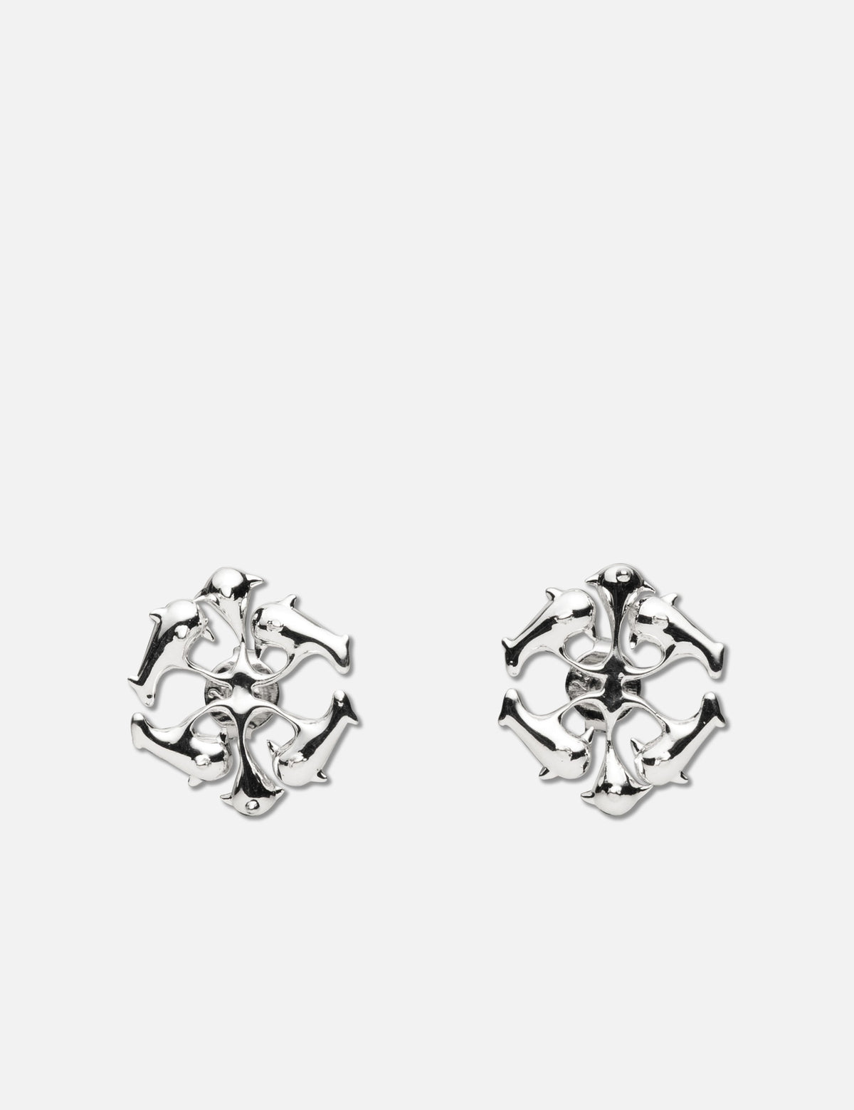 Helena Thulin ヘレナ・トゥーリン 【本物保証】 アクセサリー ストリート系 レディース Silver Logo Spikes Stud Earrings