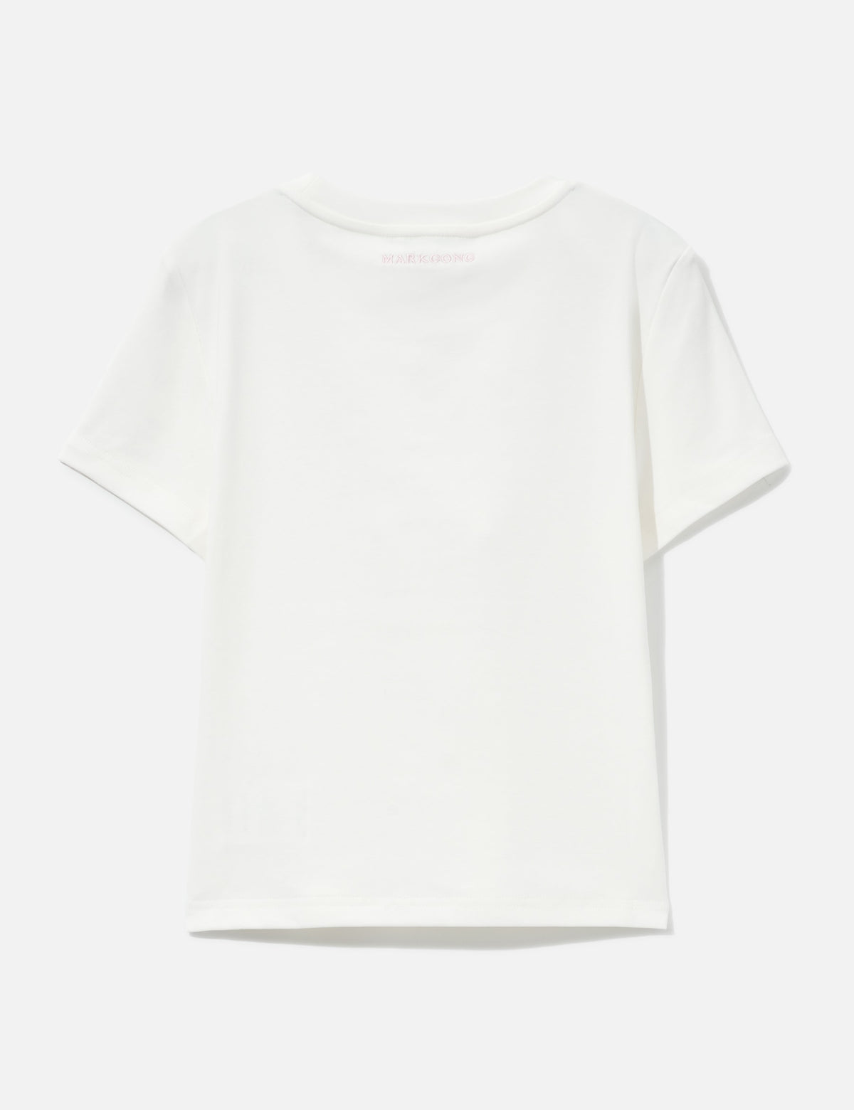 Markgong マークゴン 【本物保証】 Tシャツ ストリート系 レディース White Squirrel Printed Stretch Short Sleeve Top