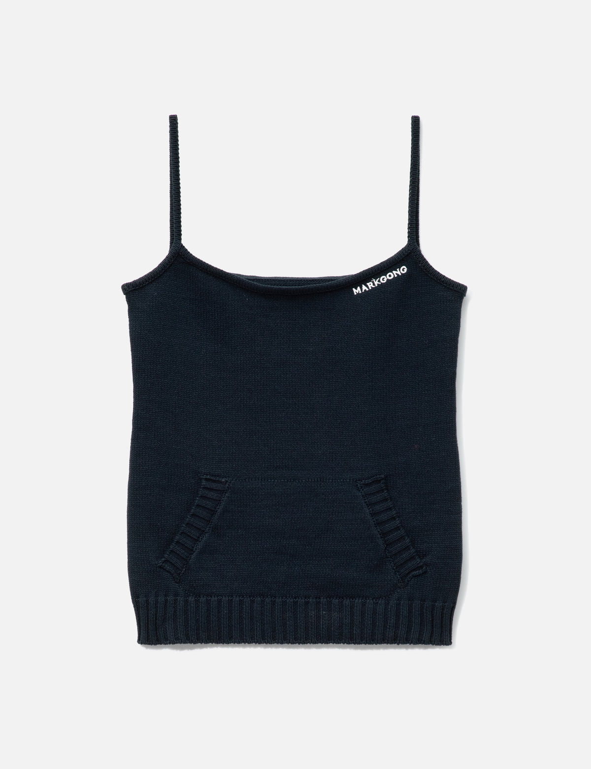Markgong マークゴン 【本物保証】 ニット ストリート系 レディース Navy Blue Knit Cami Top