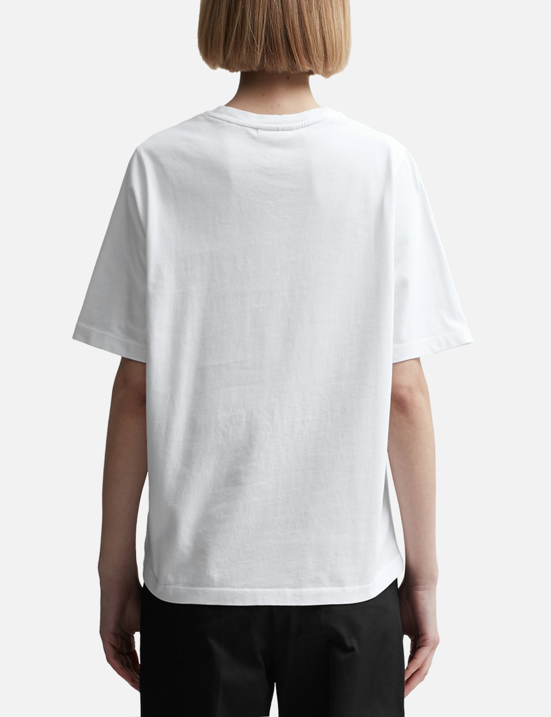 Maison Kitsune メゾン・キツネ 【本物保証】 Tシャツ ストリート系 レディース Maison Kitsune Handwriting Comfort T-Shirt