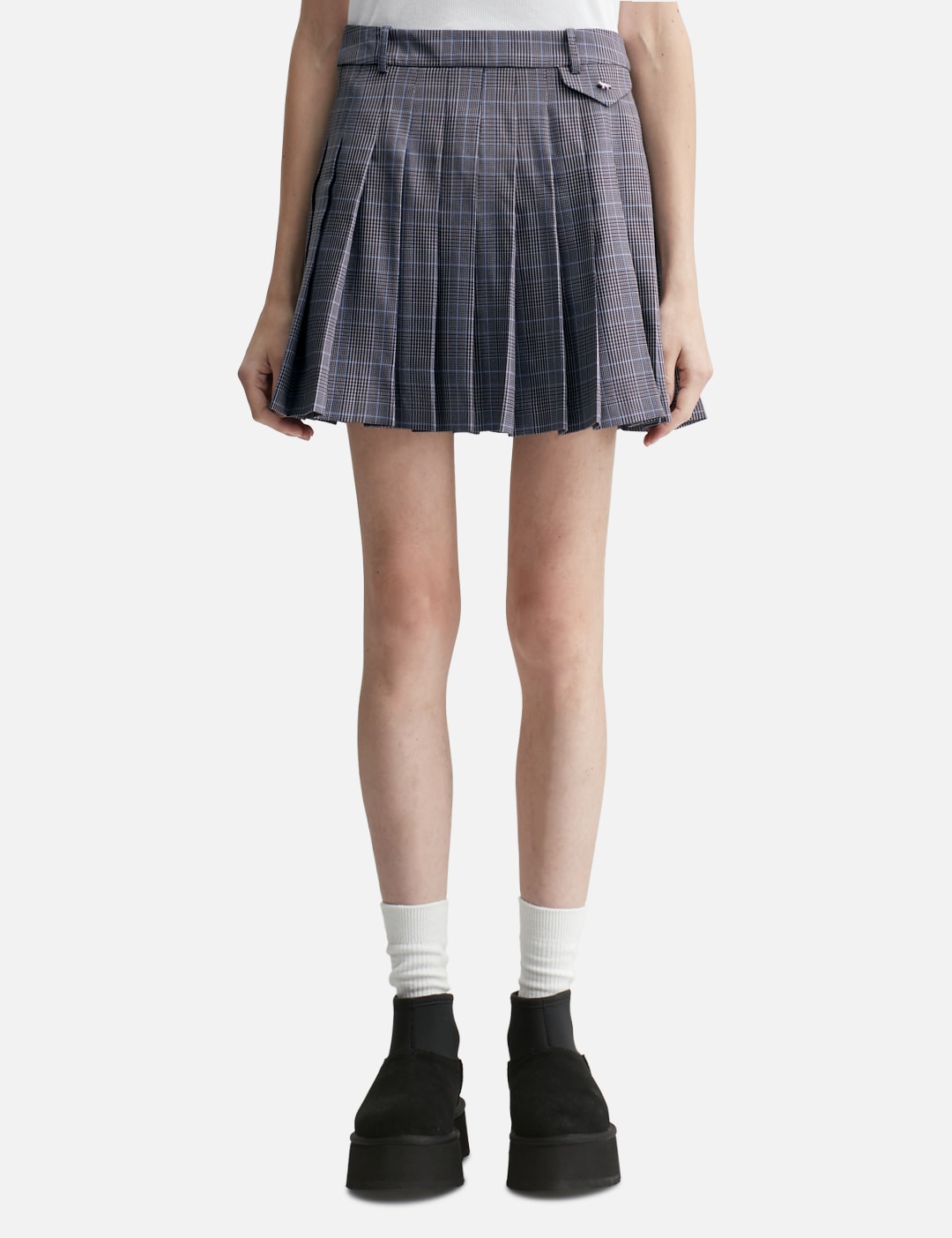 Maison Kitsune メゾン・キツネ 【本物保証】 スカート ストリート系 レディース Mini Pleated Skirt