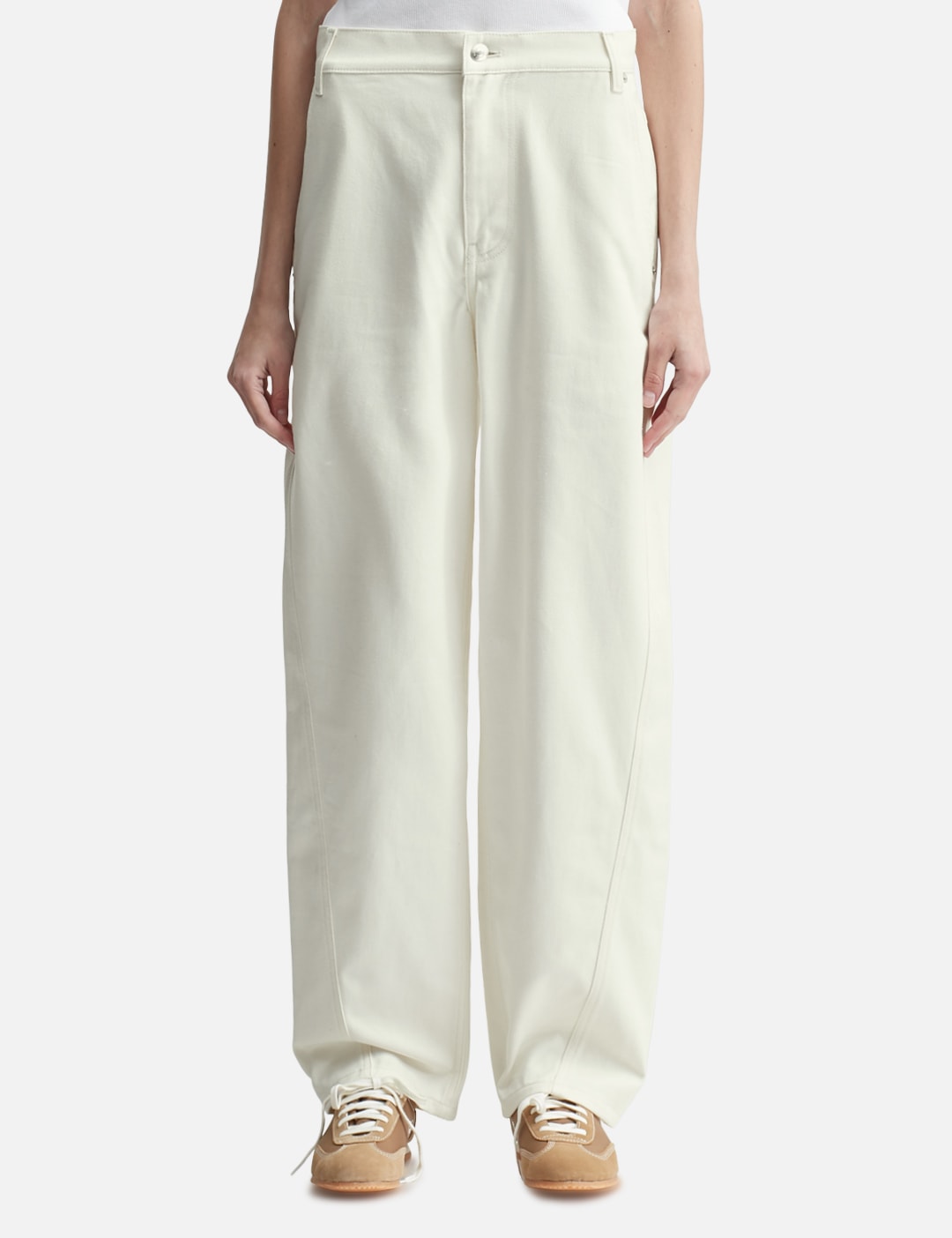 Maison Kitsune メゾン・キツネ 【本物保証】 デニムパンツ ストリート系 レディース Tapered Jeans