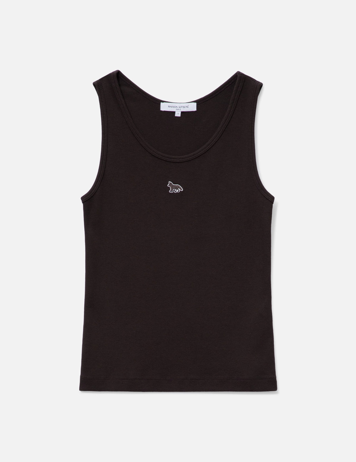 Maison Kitsune メゾン・キツネ 【本物保証】 タンクトップ ストリート系 レディース Baby Fox Ribbed Tank Top