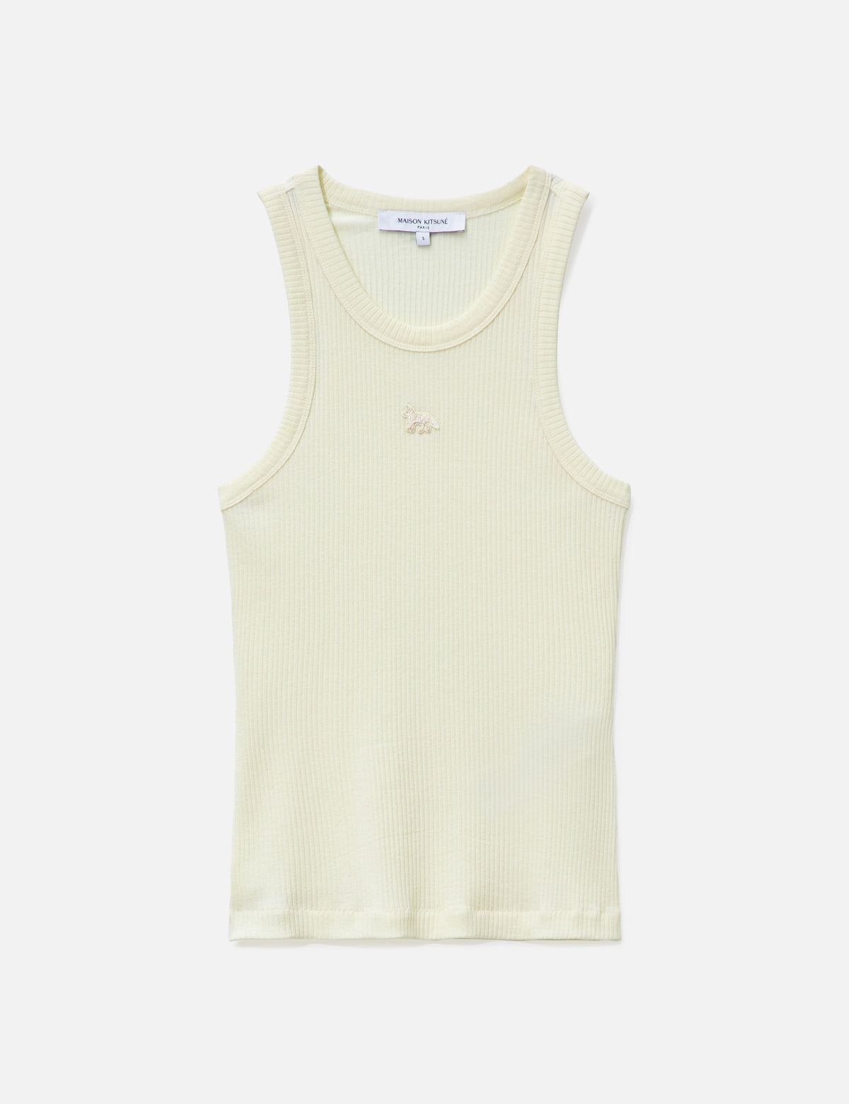 Maison Kitsune メゾン・キツネ 【本物保証】 タンクトップ ストリート系 レディース Baby Fox Ribbed Tank Top