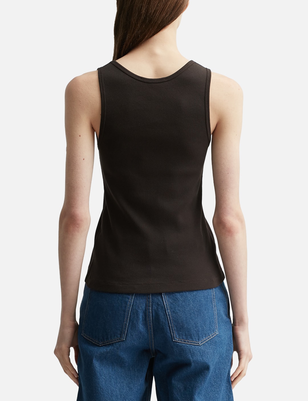 Maison Kitsune メゾン・キツネ 【本物保証】 タンクトップ ストリート系 レディース Baby Fox Ribbed Tank Top