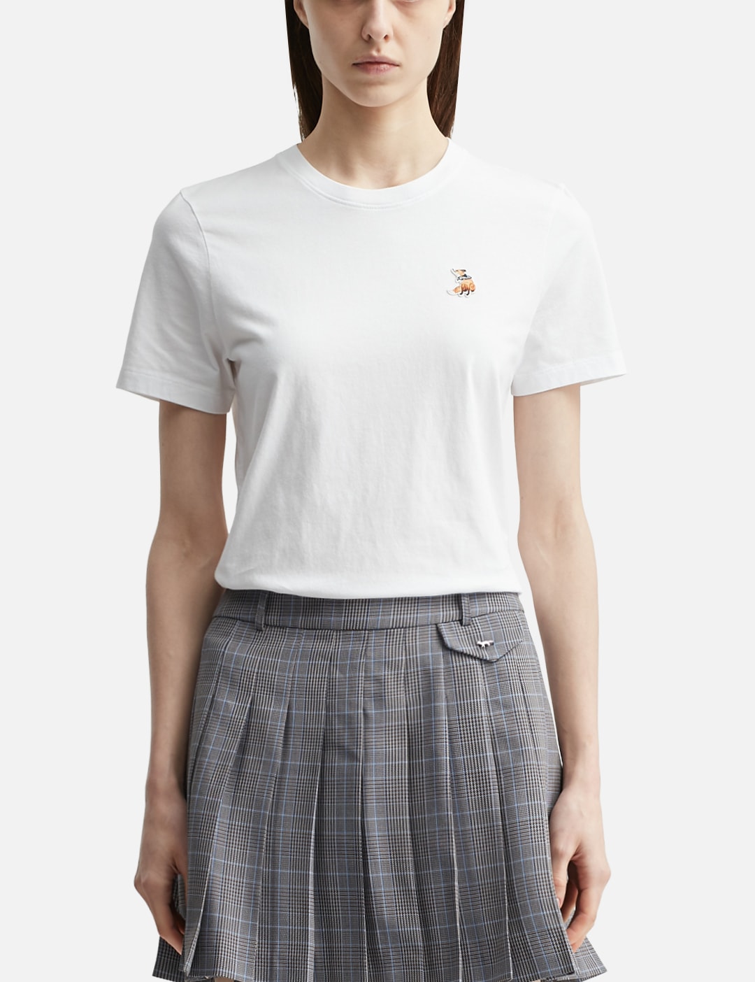 Maison Kitsune メゾン・キツネ 【本物保証】 Tシャツ ストリート系 レディース Dreaming Fox Regular T-Shirt