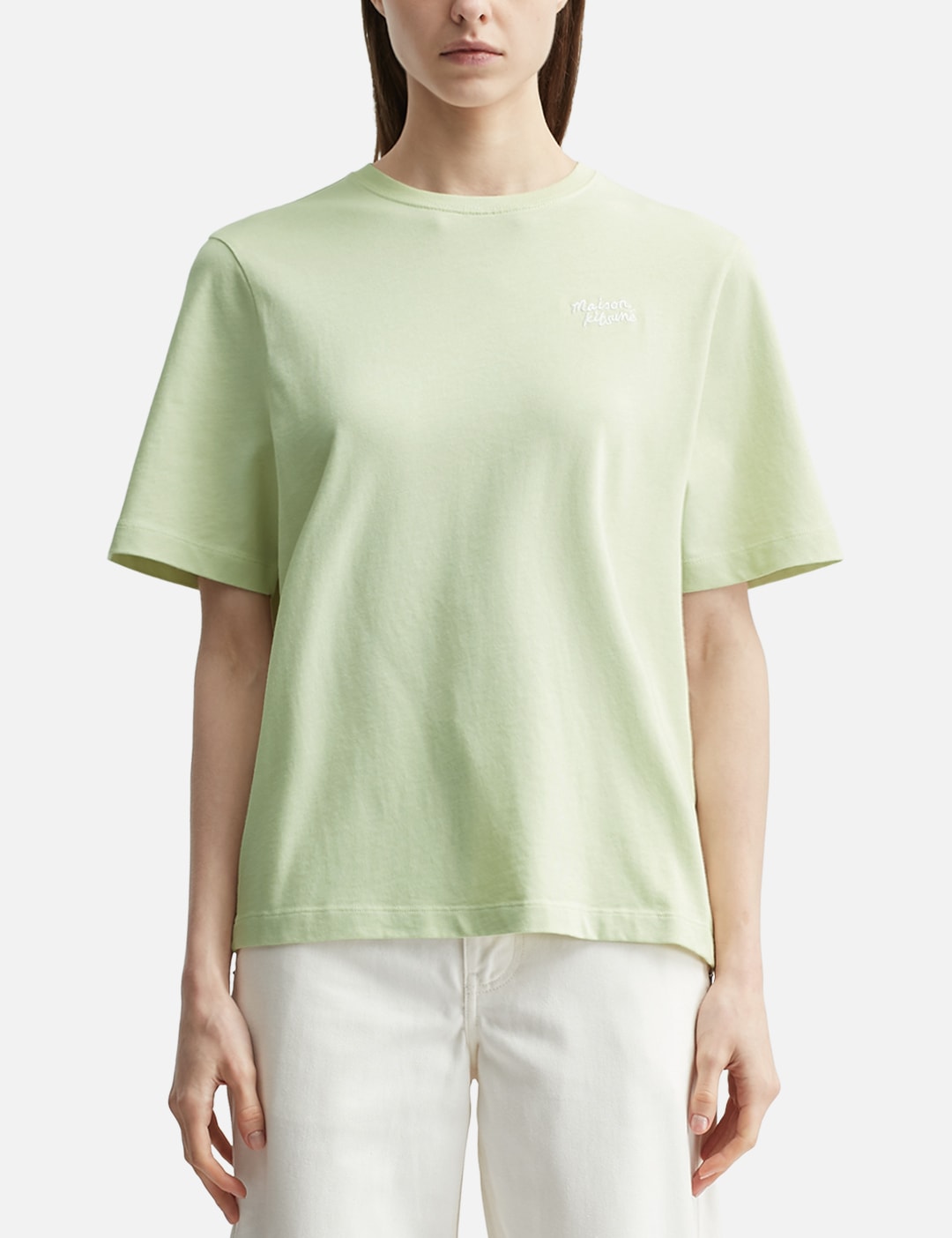 Maison Kitsune メゾン・キツネ 【本物保証】 Tシャツ ストリート系 レディース Maison Kitsune Handwriting Comfort T-Shirt