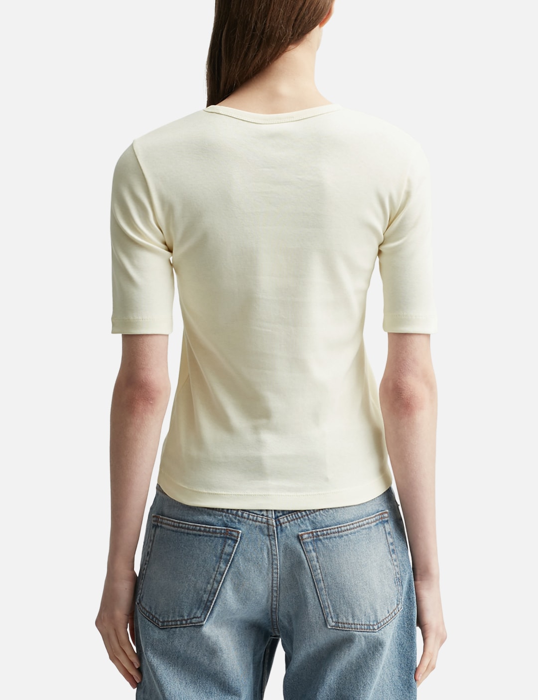 Maison Kitsune メゾン・キツネ 【本物保証】 Tシャツ ストリート系 レディース Galerie De Montpensier Fitted T-Shirt