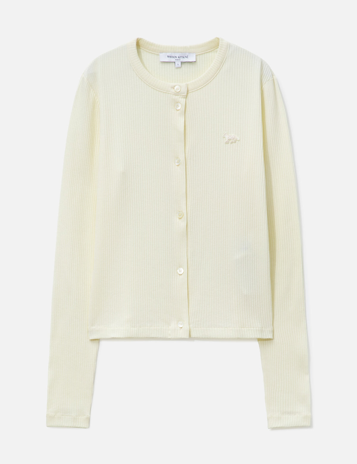 Maison Kitsune メゾン・キツネ 【本物保証】 カーディガン ストリート系 レディース Baby Fox Ribbed Cardigan