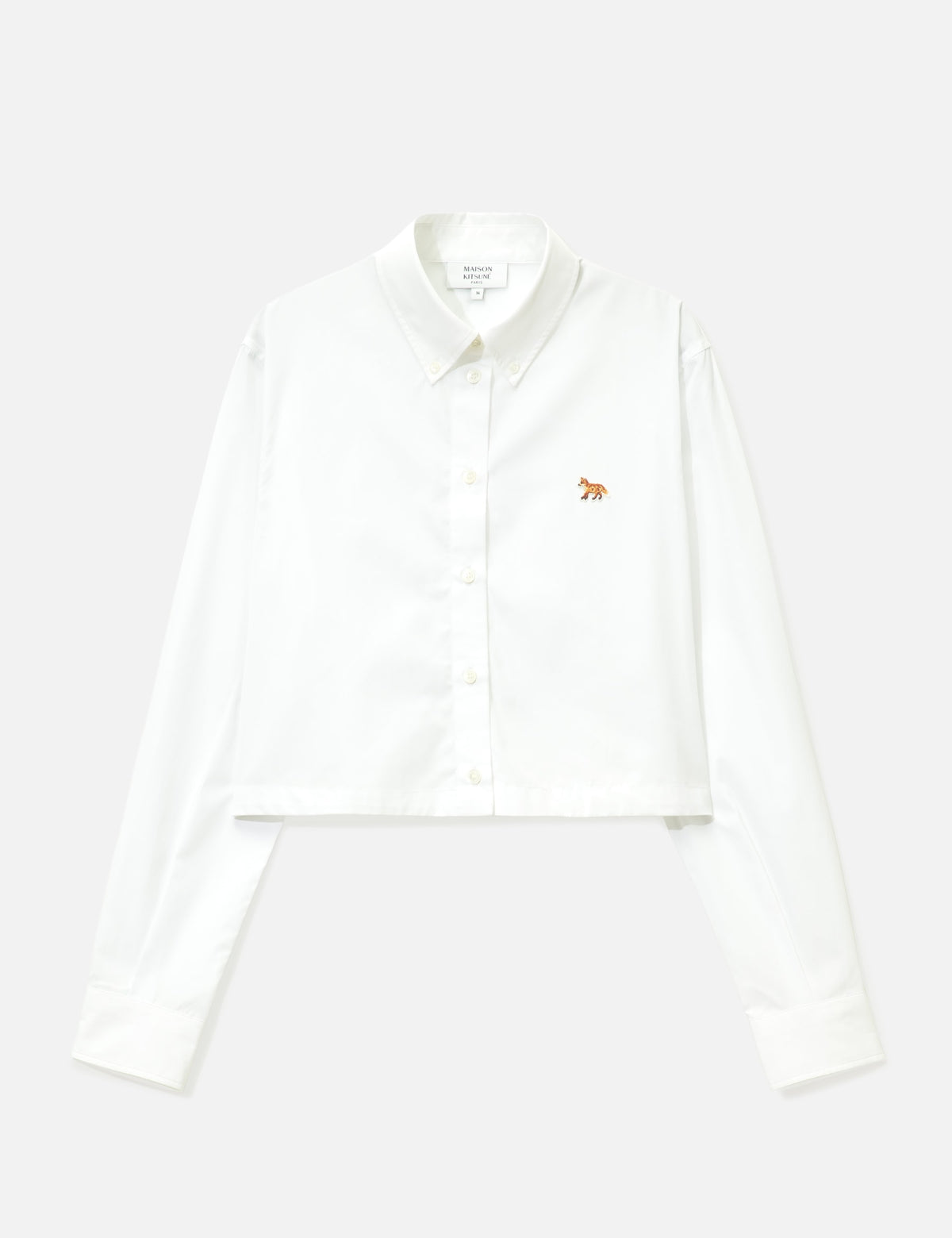 Maison Kitsune メゾン・キツネ 【本物保証】 シャツ ストリート系 レディース Baby Fox Cropped Shirt