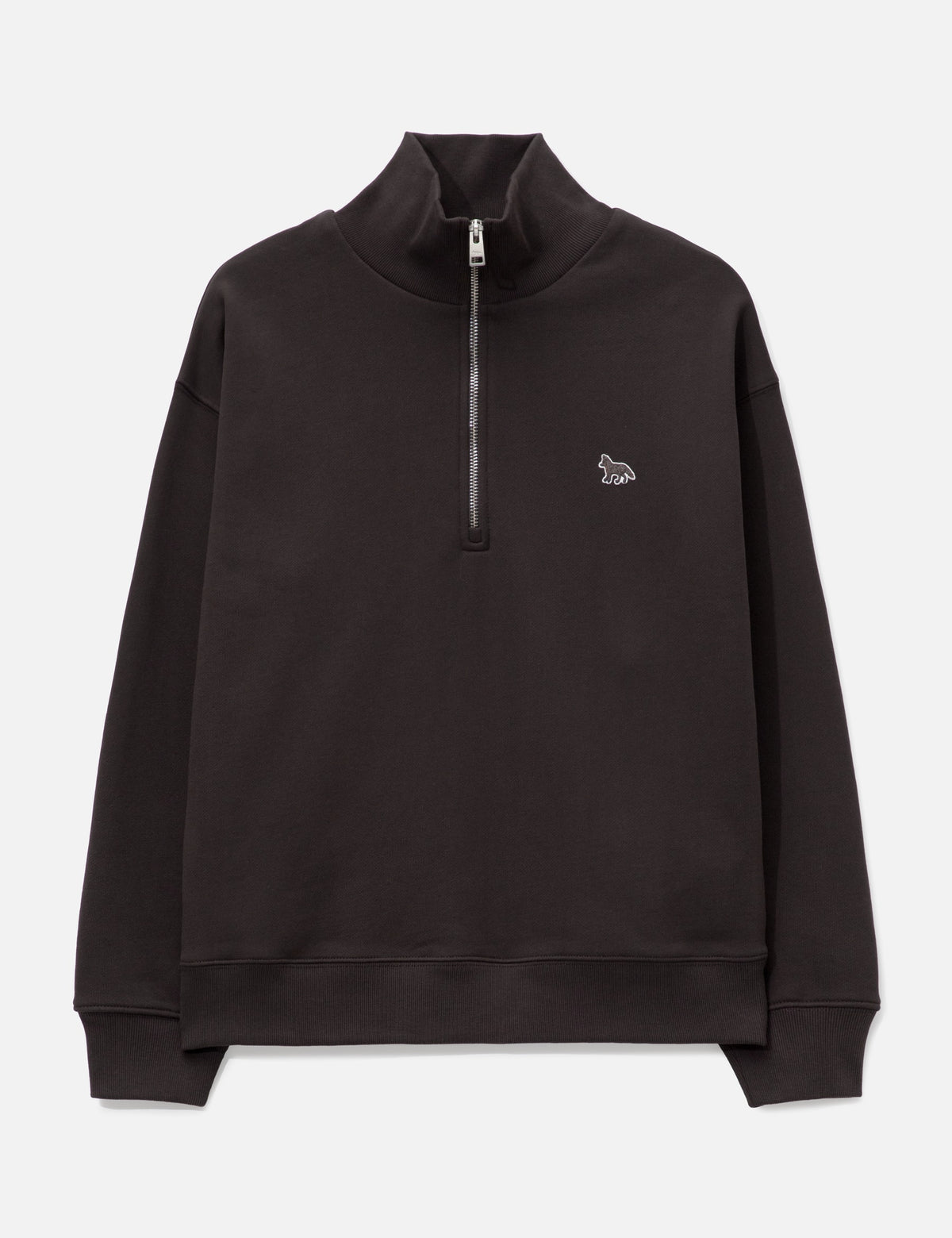 Maison Kitsune メゾン・キツネ 【本物保証】 Tシャツ ストリート系 レディース Baby Fox Half Zip Sweatshirt