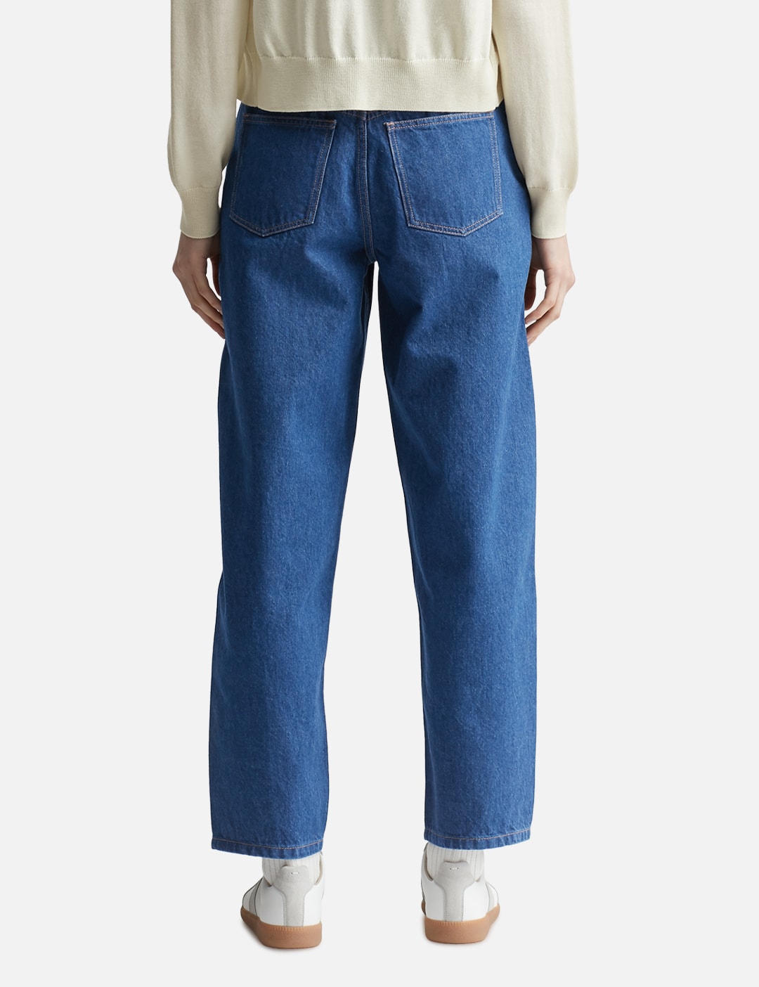 Maison Kitsune メゾン・キツネ 【本物保証】 デニムパンツ ストリート系 レディース Tapered Jeans