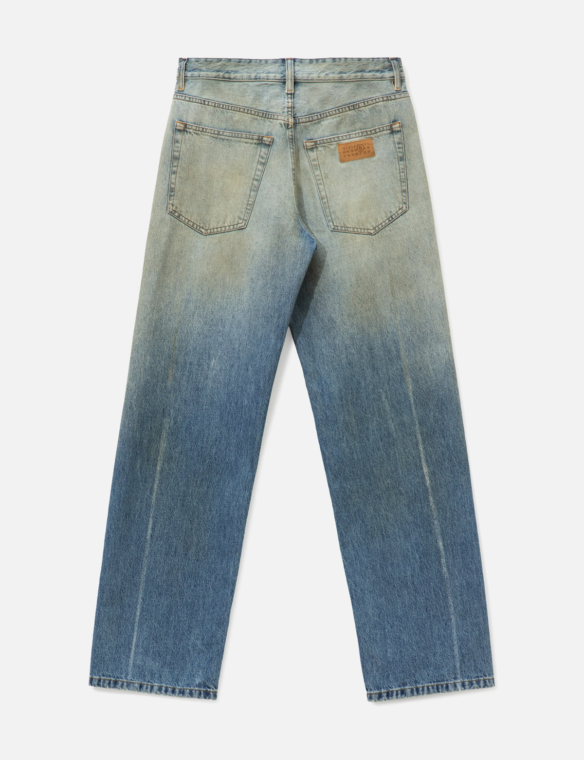Mm6 Maison Margiela エムエムシックス　メゾン・マルジェラ 【本物保証】 デニムパンツ ストリート系 レディース Straight-Leg Jeans