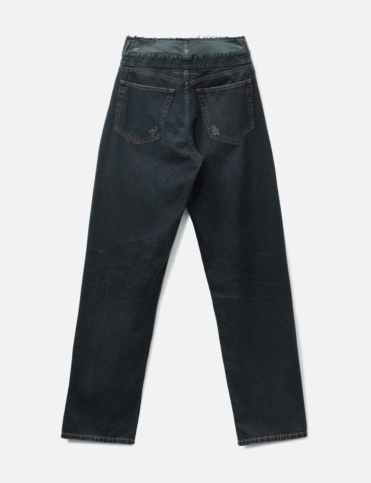 Mm6 Maison Margiela エムエムシックス　メゾン・マルジェラ 【本物保証】 デニムパンツ ストリート系 レディース Straight-Leg Jeans