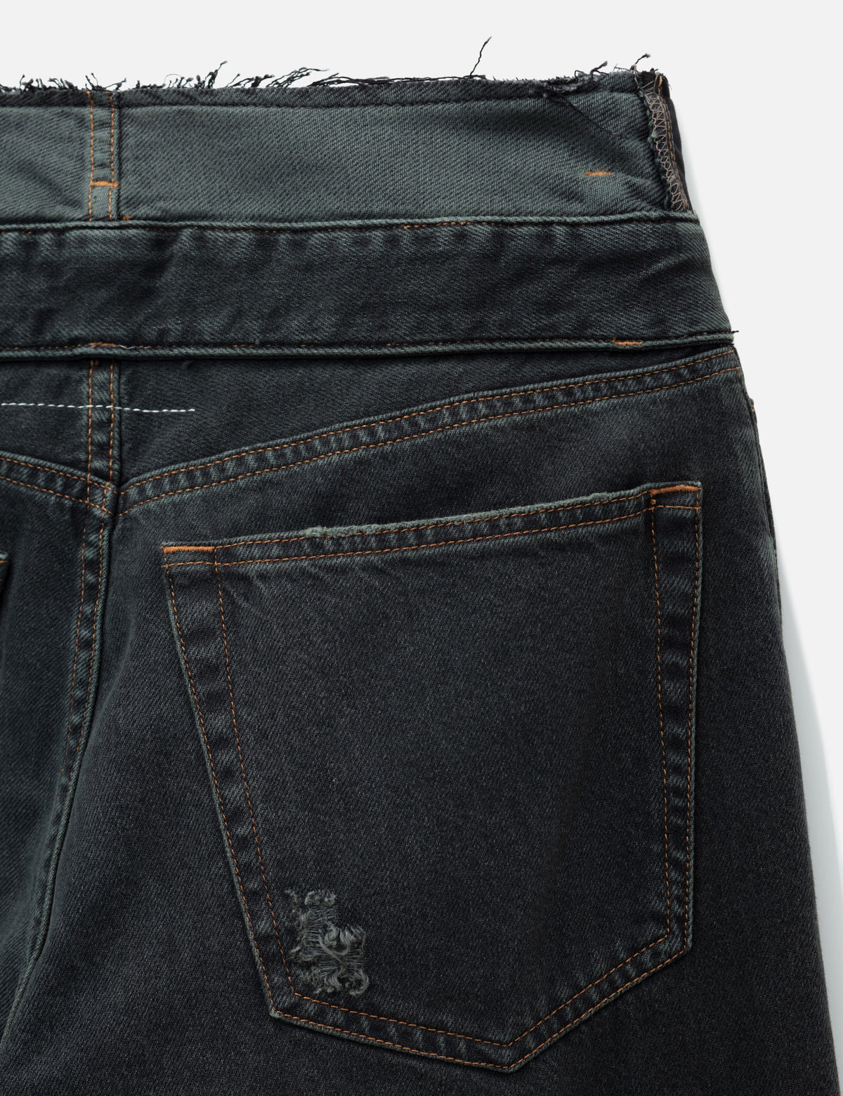 Mm6 Maison Margiela エムエムシックス　メゾン・マルジェラ 【本物保証】 デニムパンツ ストリート系 レディース Straight-Leg Jeans