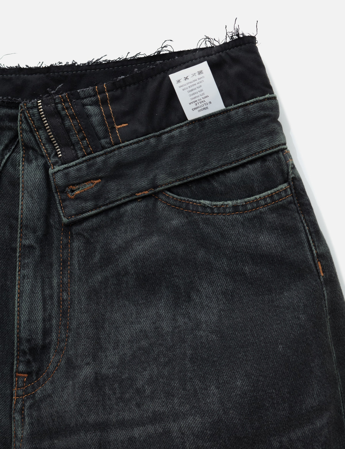 Mm6 Maison Margiela エムエムシックス　メゾン・マルジェラ 【本物保証】 デニムパンツ ストリート系 レディース Straight-Leg Jeans