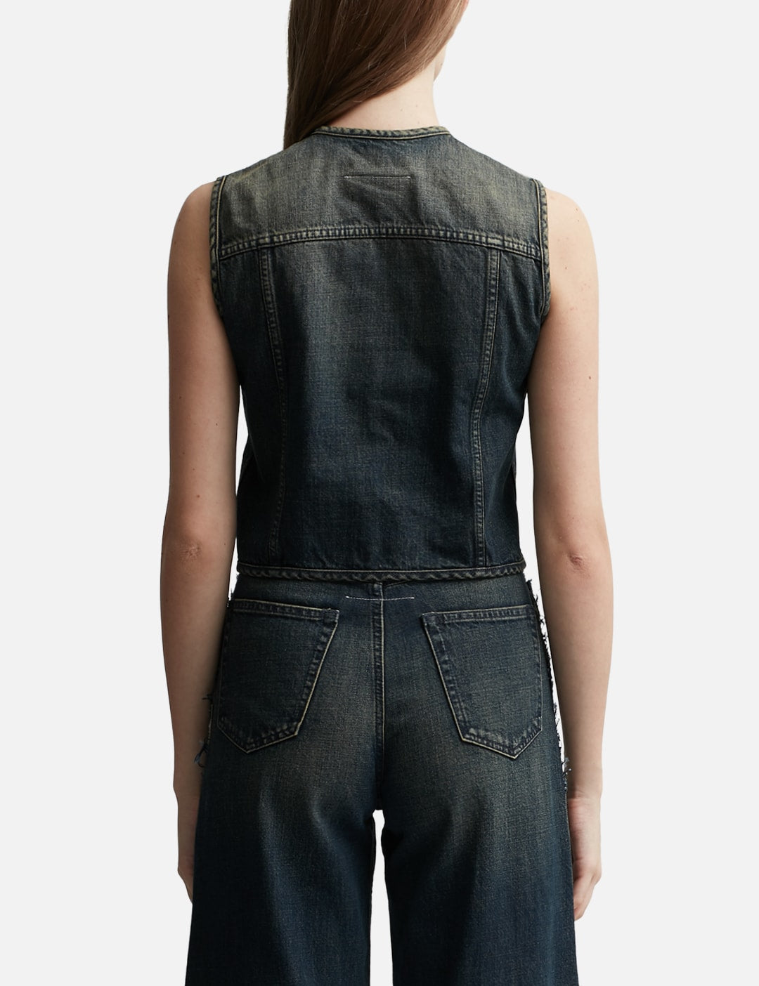 Mm6 Maison Margiela エムエムシックス　メゾン・マルジェラ 【本物保証】 Tシャツ ストリート系 レディース Denim Gilet