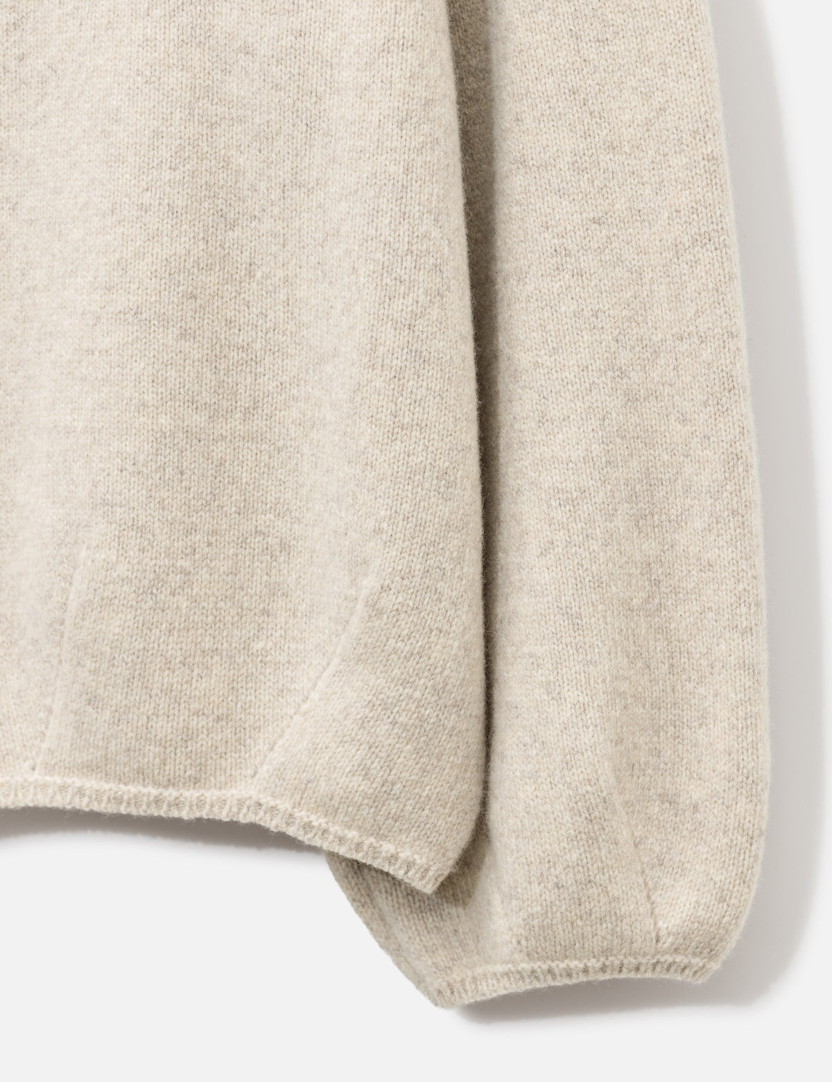 Moondal ムーンダ 【本物保証】 ニット ストリート系 レディース Oblique Neck Knit In Beige