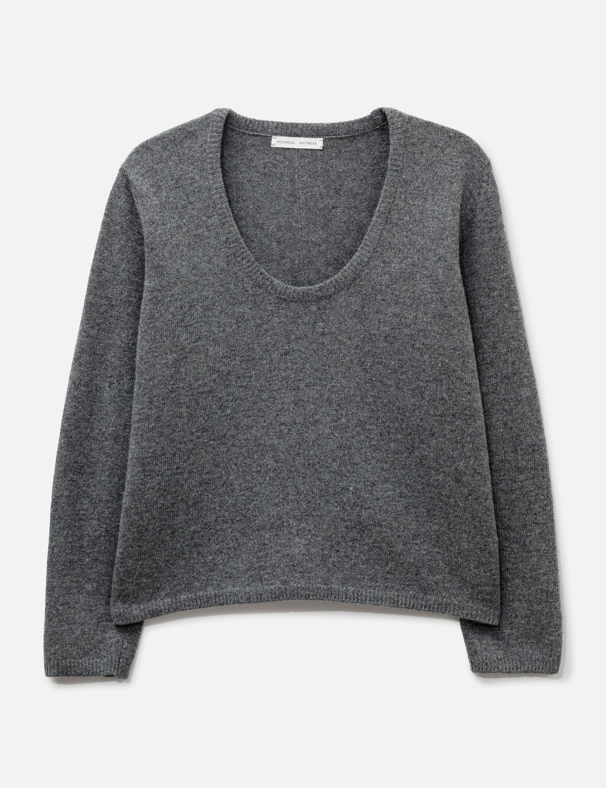 Moondal ムーンダ 【本物保証】 ニット ストリート系 レディース Ellen U-Neck Knit In Gray