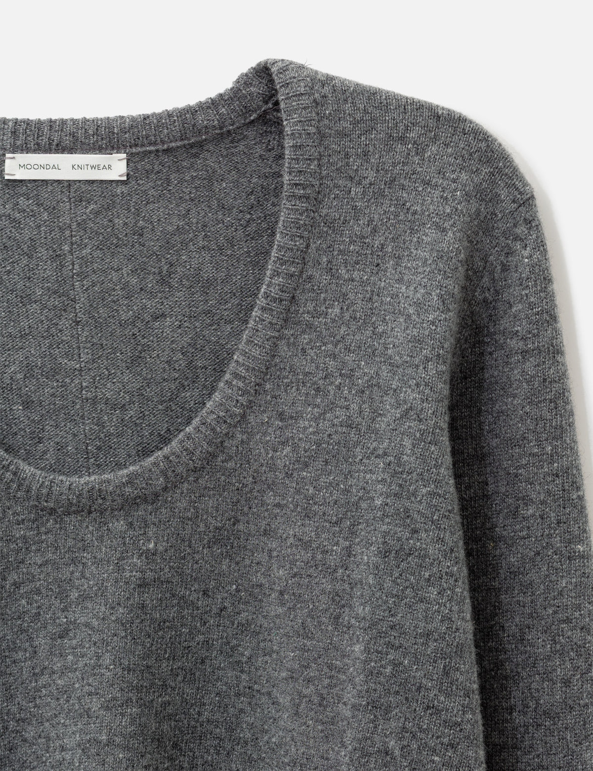 Moondal ムーンダ 【本物保証】 ニット ストリート系 レディース Ellen U-Neck Knit In Gray