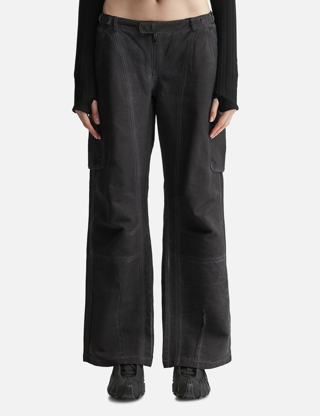 Mystephenm マイステフェンエム 【本物保証】 パンツ ストリート系 レディース VOL. 3.0 Dyed Low Rise Pants