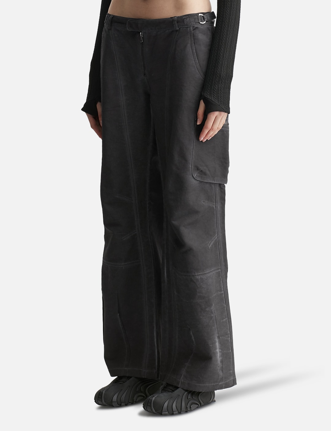 Mystephenm マイステフェンエム 【本物保証】 パンツ ストリート系 レディース VOL. 3.0 Dyed Low Rise Pants