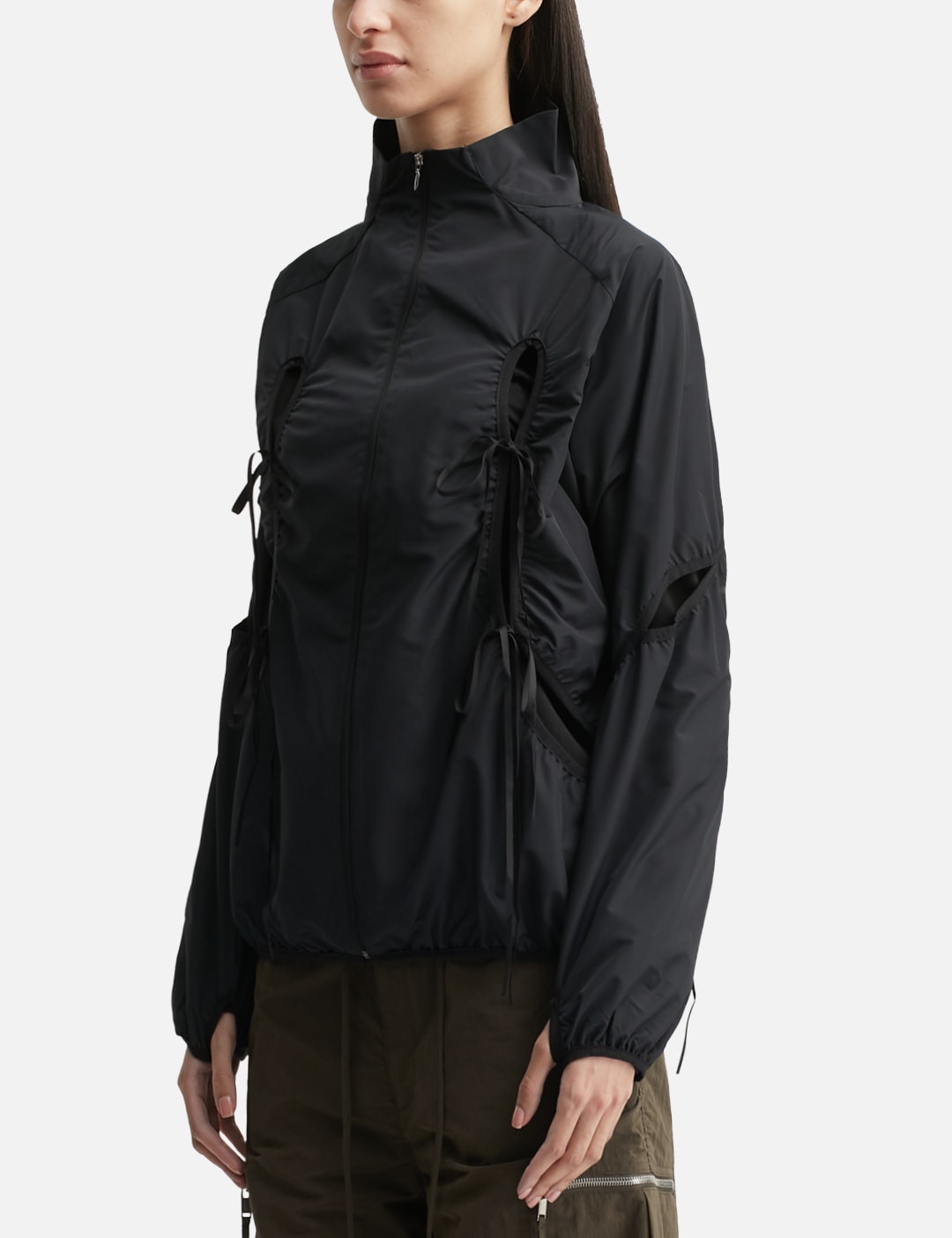 Nache ナチェ 【本物保証】 ジャケット・アウター ストリート系 レディース Cut-Out Wind Breaker