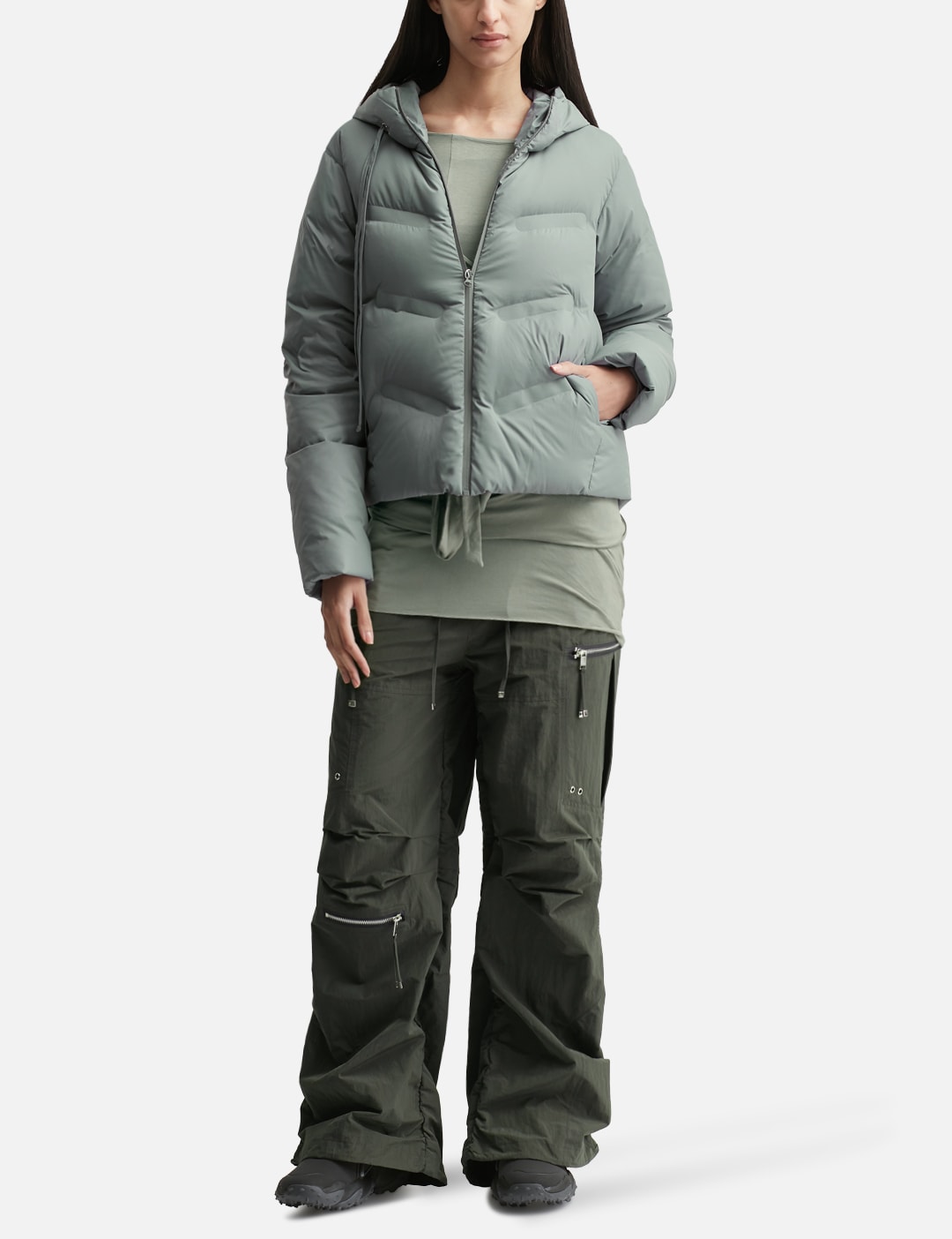 Nache ナチェ 【本物保証】 ダウンジャケット ストリート系 レディース Sealing Down Jacket