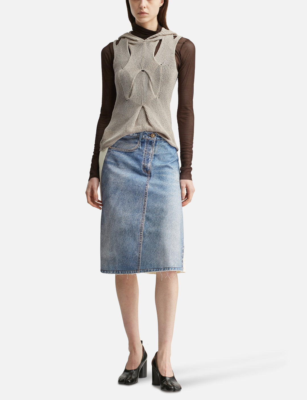 Nache ナチェ 【本物保証】 ニット ストリート系 レディース Out In Knitted Sleeveless