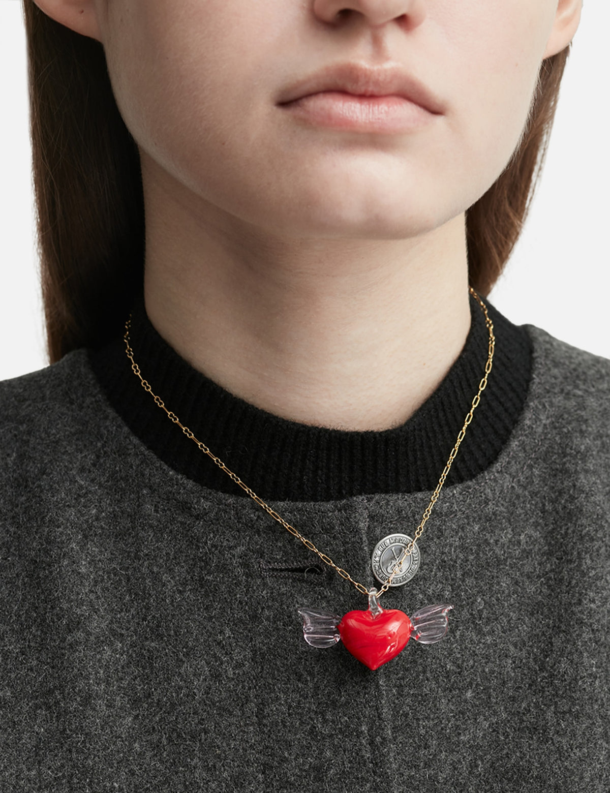 Notte ノッテ 【本物保証】 ネックレス ストリート系 レディース Don't Break My Heart Necklace