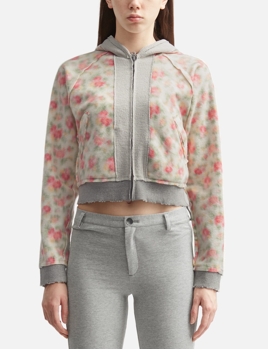Perverze パーバーズ 【本物保証】 パーカー ストリート系 レディース Floral Hoodie
