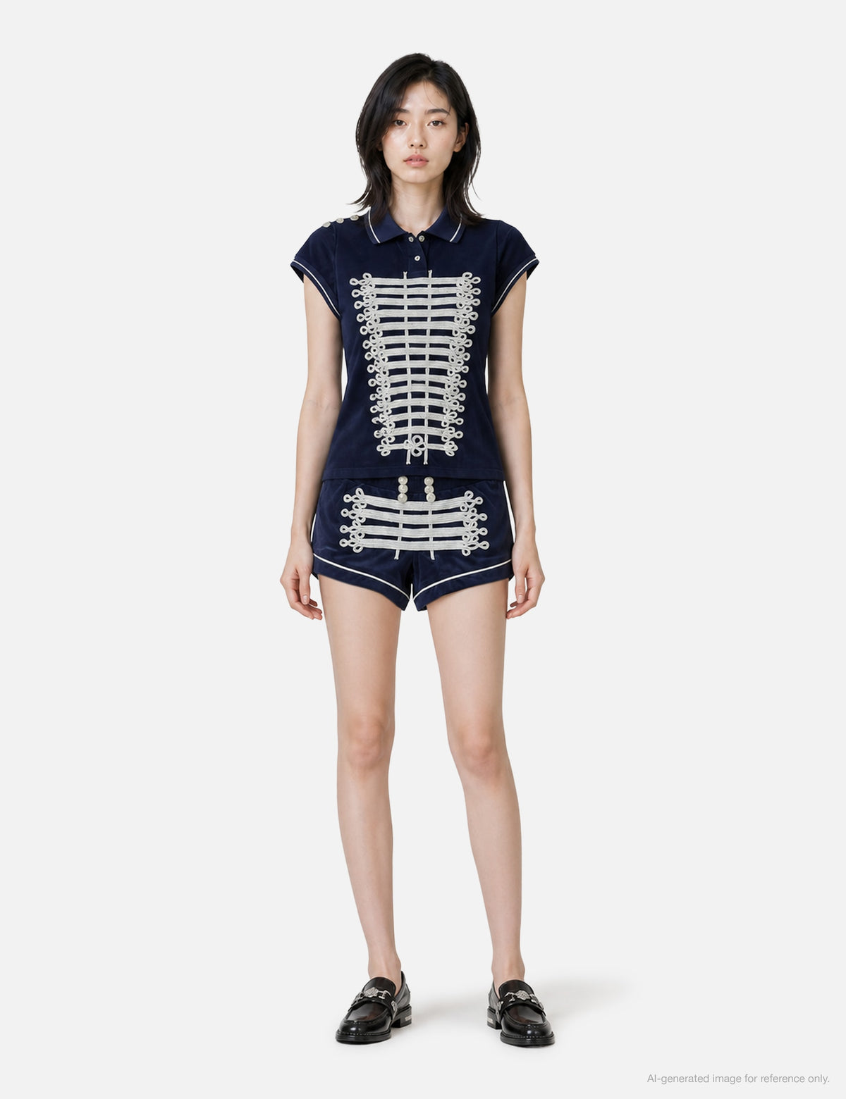 Praying 祈り 【本物保証】 ショートパンツ ストリート系 レディース Midnight Blue Women's Shorts