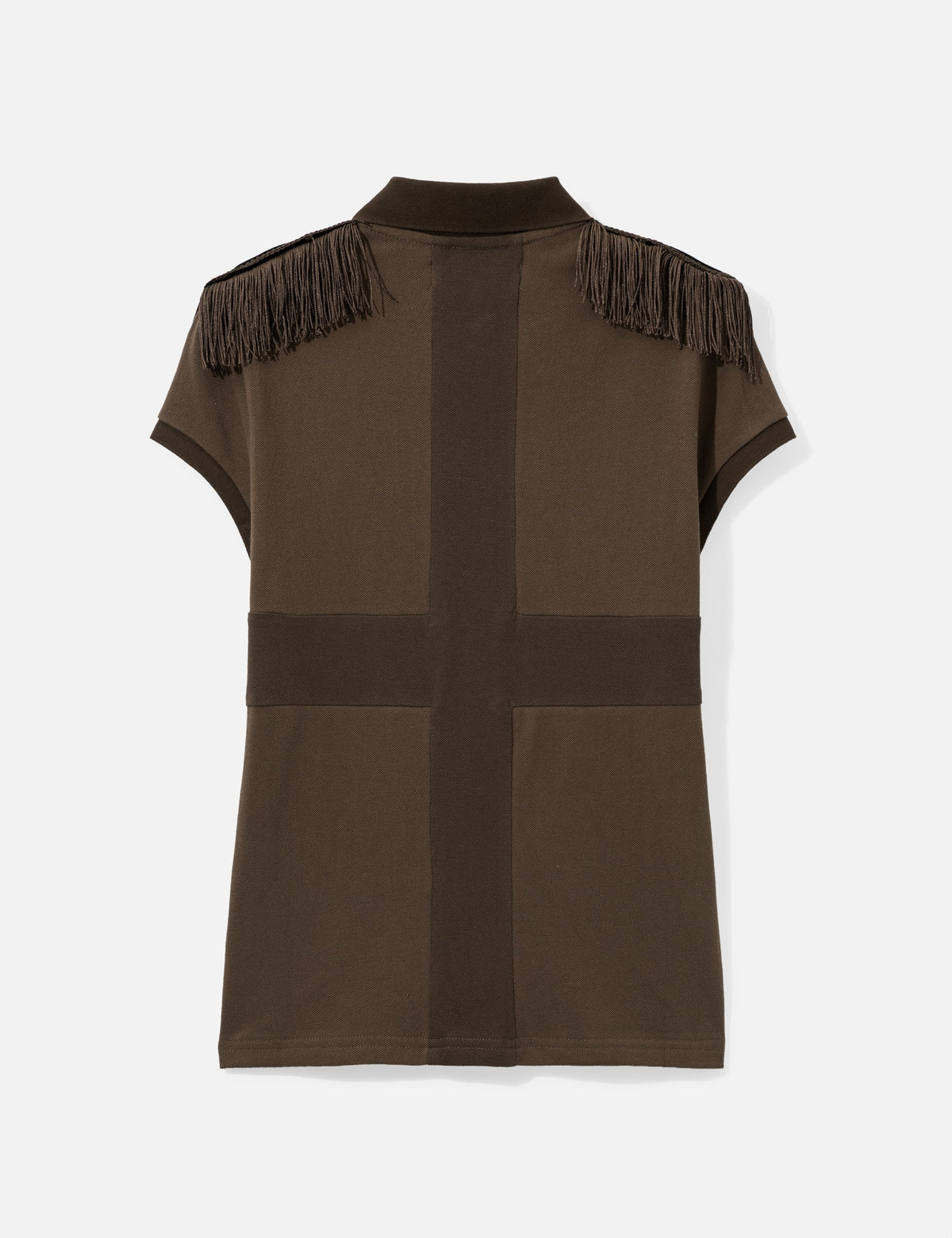 Praying 祈り 【本物保証】 シャツ ストリート系 レディース Epaulette Womens Top Brown