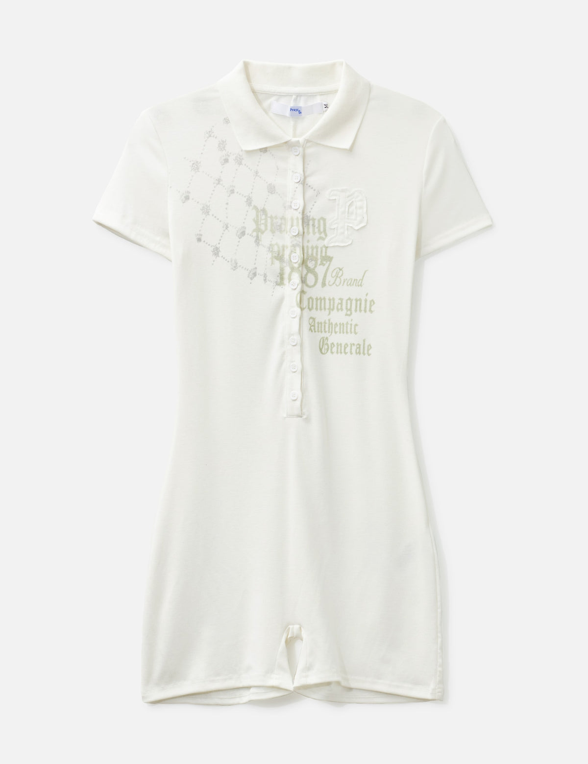 Praying 祈り 【本物保証】 シャツ ストリート系 レディース Champagne Romper