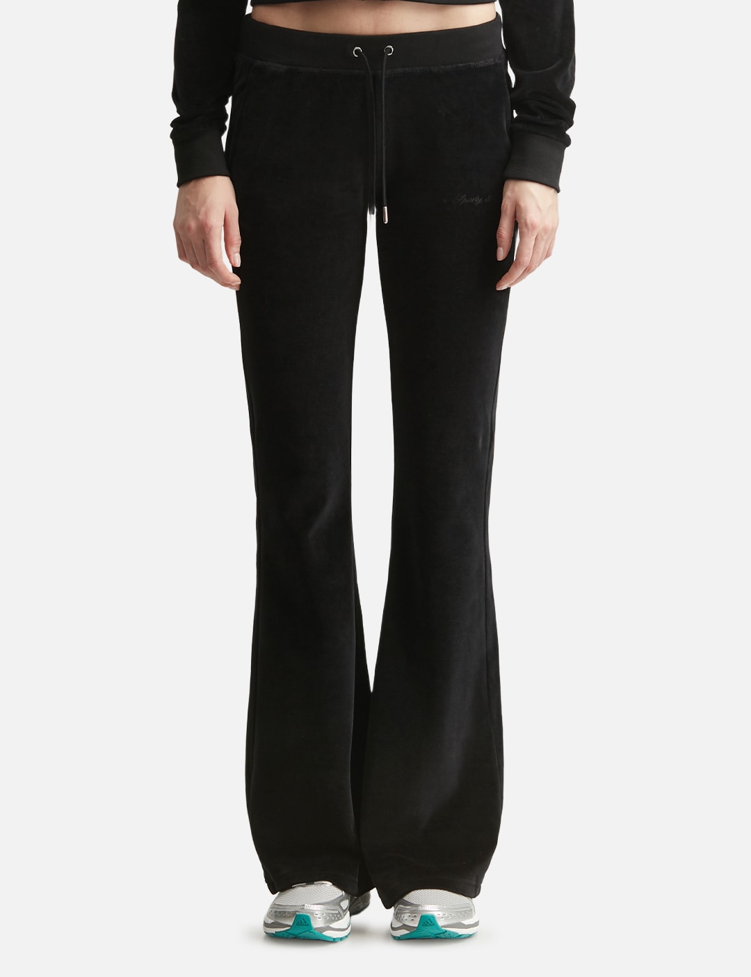 Sporty And Rich スポーティ＆リッチ【本物保証】 パンツ ストリート系 レディース Signature Logo Krystal Sweatpant