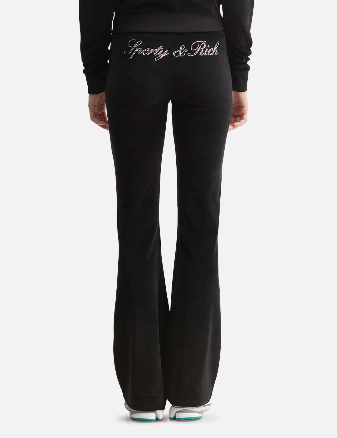 Sporty And Rich スポーティ＆リッチ【本物保証】 パンツ ストリート系 レディース Signature Logo Krystal Sweatpant