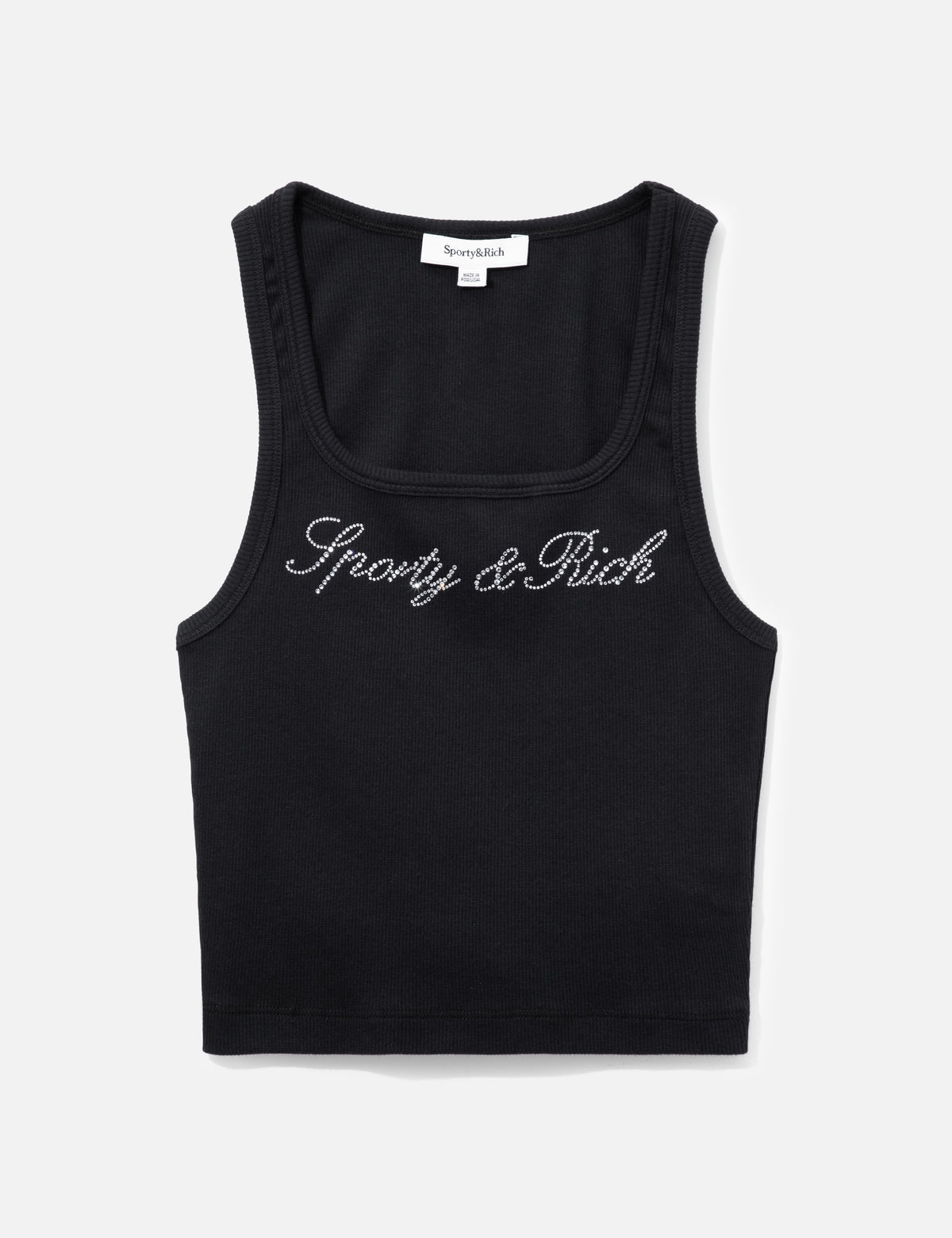 Sporty And Rich スポーティ＆リッチ 【本物保証】 Tシャツ ストリート系 レディース Signature Logo Krystal Tank