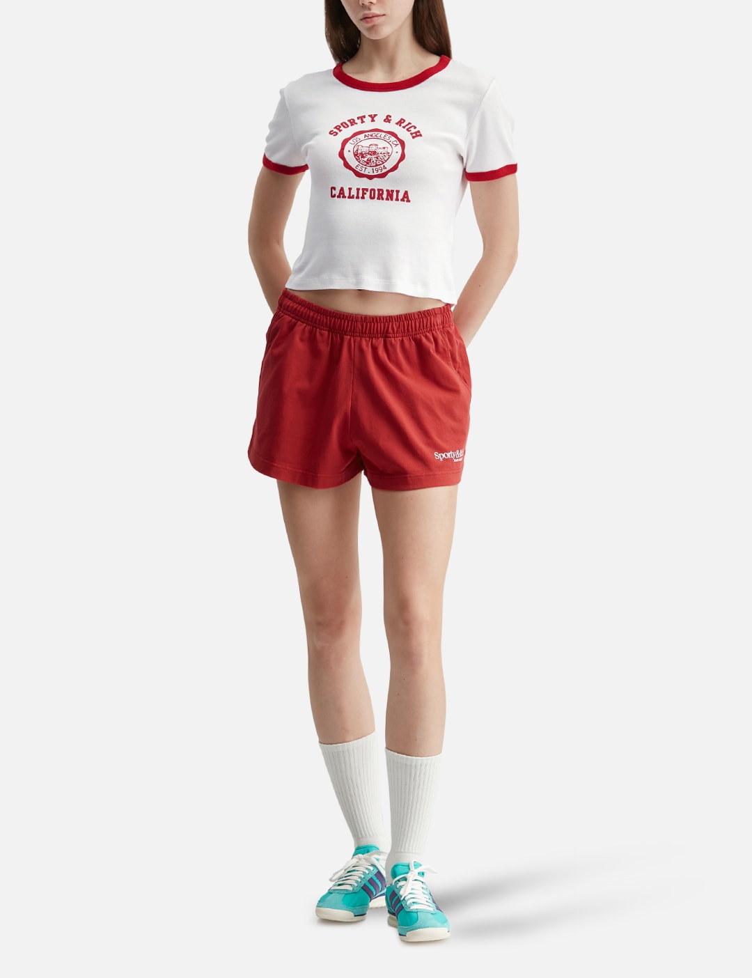 Sporty And Rich スポーティ＆リッチ【本物保証】 ショートパンツ ストリート系 レディース Modern Disco Short